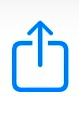 Apple share icon.