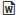 Word icon.